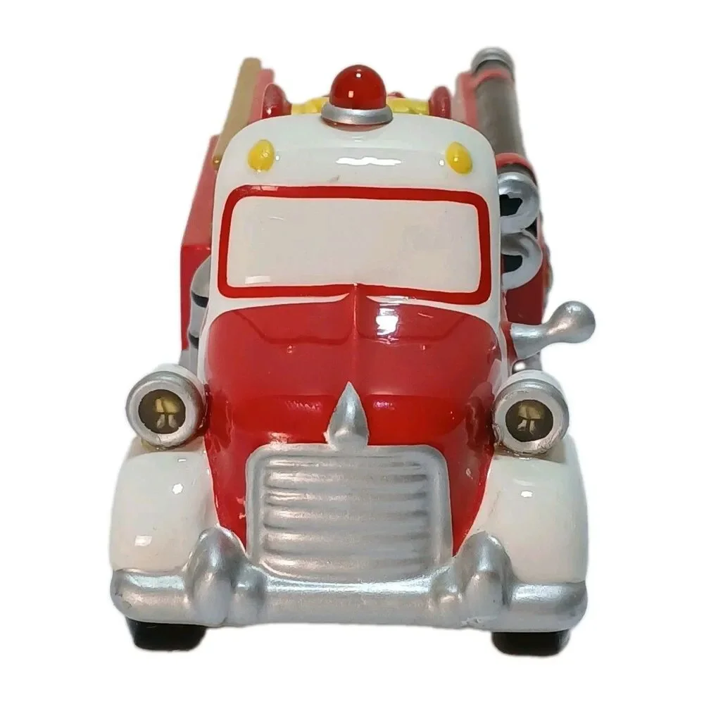Vtg Department 56 Fire Truck w/ Working Lights 1998 #54952 NIB